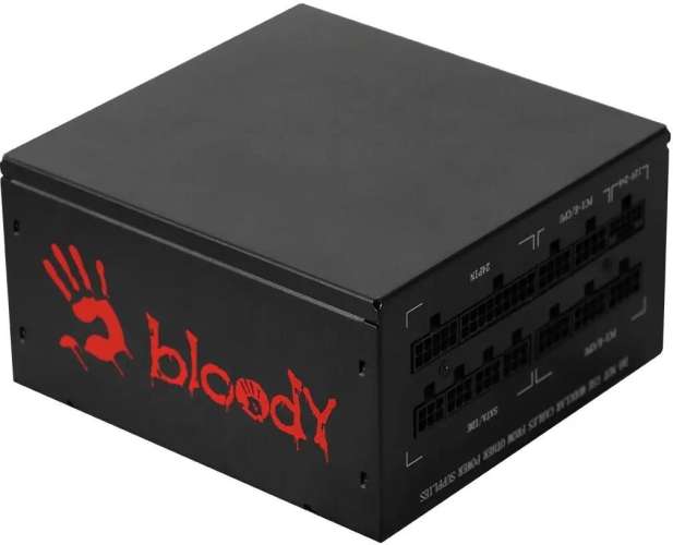 Блок питания BLOODY BD-PS1000G,  1000Вт,  140мм,  черный, retail [bd-ps1000g-m]